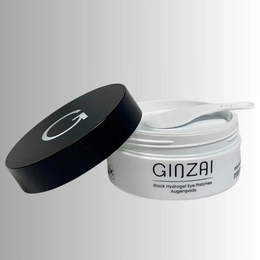 Ginzai BLACK HYDROGEL EYE PATCHES Open