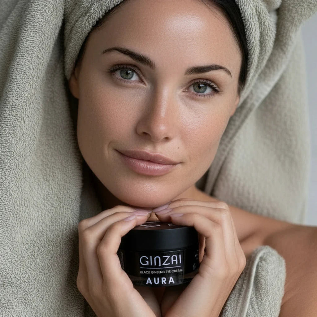 Ginzai BLACK GINSENG EYE CREAM AURA model