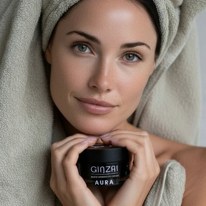 Ginzai BLACK GINSENG EYE CREAM AURA model