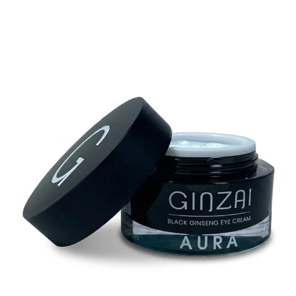 Ginzai BLACK GINSENG EYE CREAM AURA Open