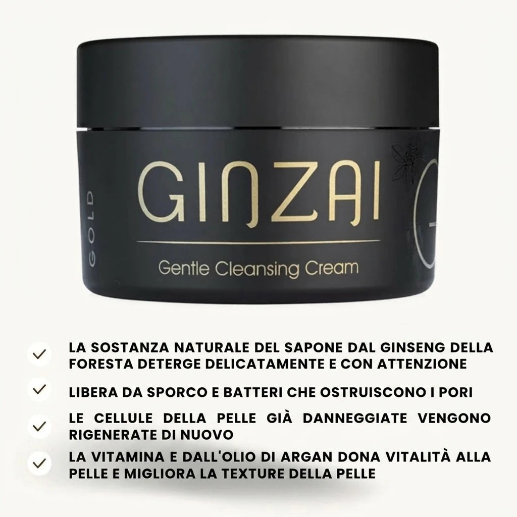 Ginzai GENTLE CLEANSING CREAM Benefits
