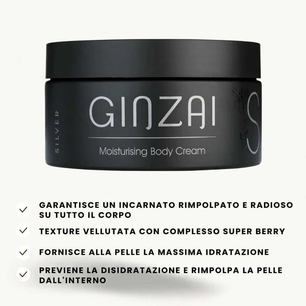Ginzai MOISTURIZING BODY CREAM Benefits